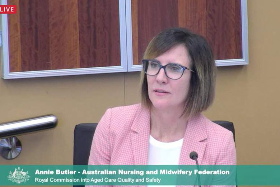 Annie Butler gives evidence at Aged Care Royal Commission