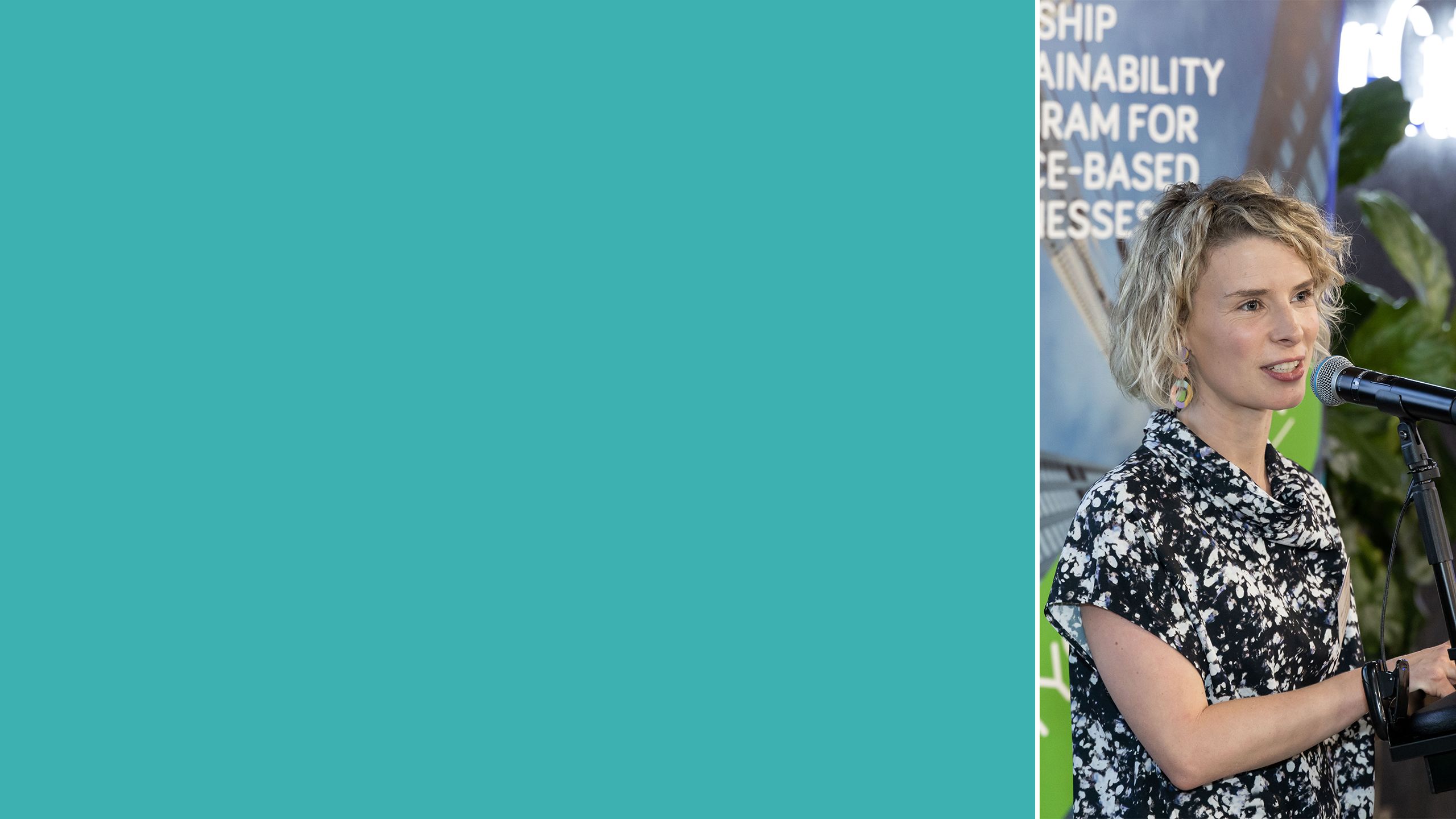 Maddy Harradence receives two City Switch awards on behalf of ANMF (Vic Branch)